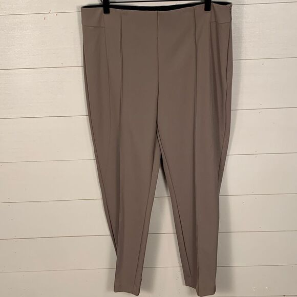 Lafayette 148 Gramercy Taupe size 14 office business - Picture 1 of 12
